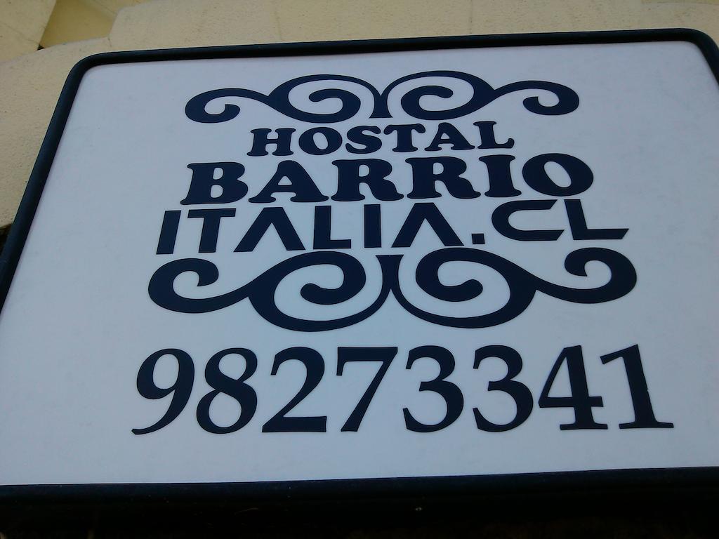 Hostal Barrio Italia 산티아고 외부 사진